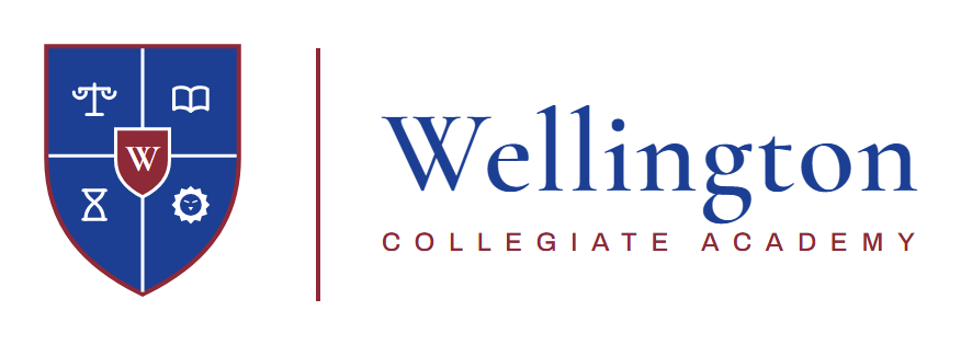 Wellington Collegiate Academy crest and wordmark